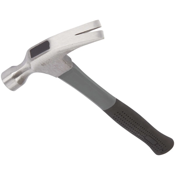 All-Source 16 Oz. Smooth-Face Rip Claw Hammer with Fiberglass Handle - 310670