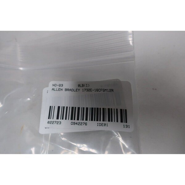 Allen Bradley Ethernet/ip I/o Module Ser B - 1732E-16CFGM12R