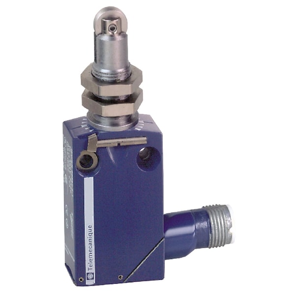 Interruptor de límite Telemecanique Sensors, émbolo, rodillo, 1NC/1NO, Ubicación del actuador: Superior - XCMD21F2C12