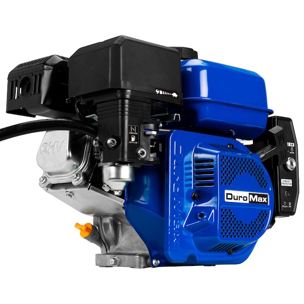 Duromax 212cc 3/4 in. Dual Fuel Propane Gasoline Portable Electric Start Engine - XP7HPX