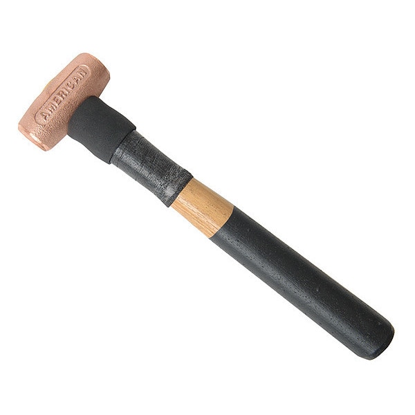 American Hammer Non-Spark Hammer, Copper, 1.5 lb., 12" - AM15CUXWG