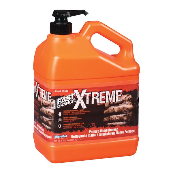 Fast Orange Fast Orange Xtreme Orange Scent Pumice Hand Cleaner 128 oz - 25618