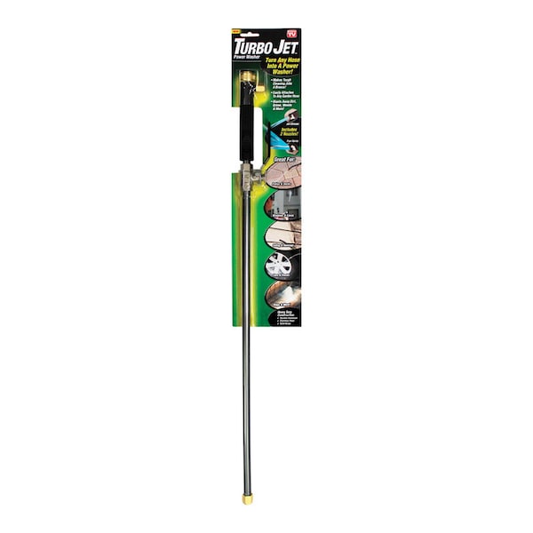 Turbo Jet Turbo Jet As Seen On TV Adjustable Fan/Jet Aluminum Power Washer - 1000243