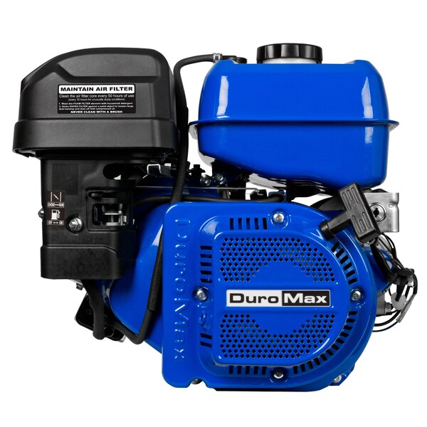 Duromax 274cc 1 in. Shaft Recoil/Electric Start Engine,  - XP9HPE