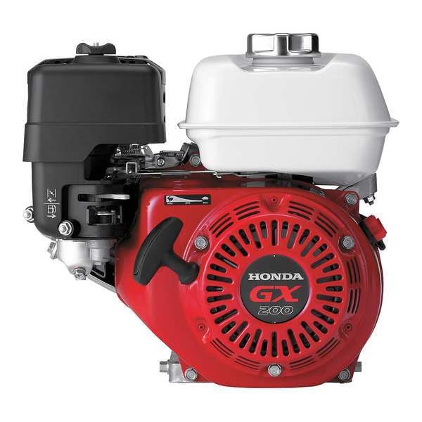 Honda Gas Engine, Recoil Start, 3.3 qt. Fuel Cap - GX200QX2