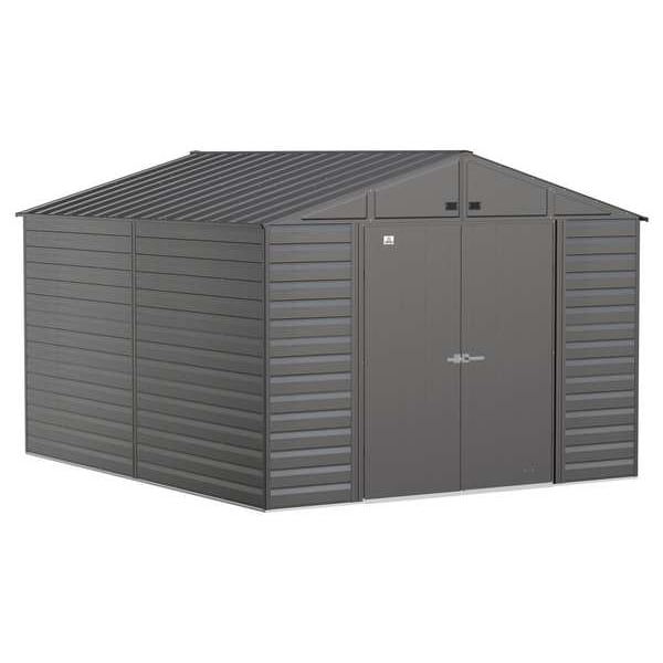 Arrow Storage Products Shed, Charcoal, Unassembled - SCG1012CC