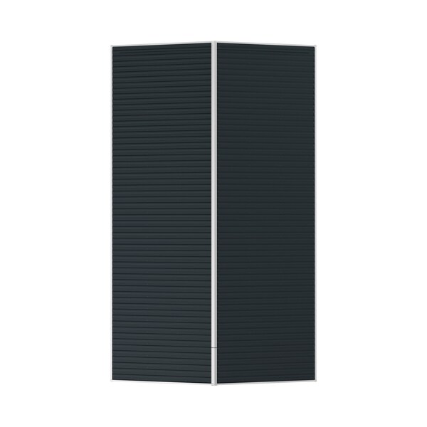 Duramax Imperial Metal Garage Dark Gray w/White 12x20 - 50951
