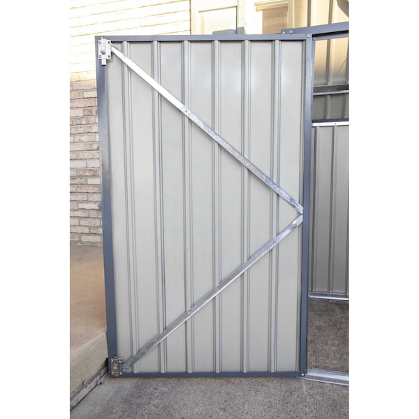 Arrow Storage Products 66.3 cu. ft. Steel Charcoal - STB63CC