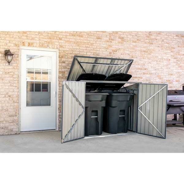 Arrow Storage Products 66.3 cu. ft. Steel Charcoal - STB63CC