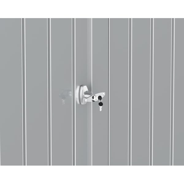 Duramax 8x6 Pent Roof with Skylight Light Gray - 50371