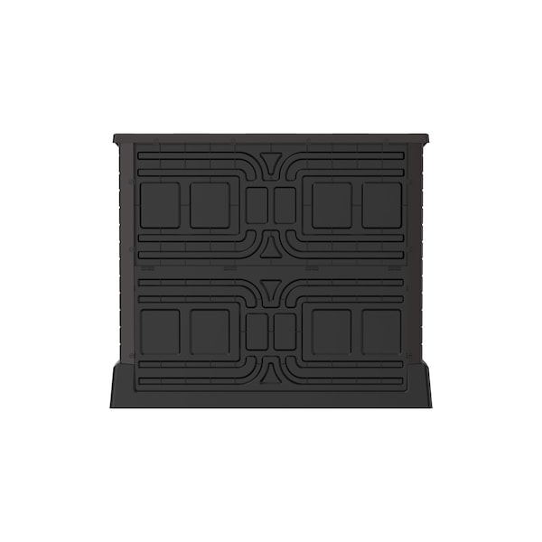 Duramax Storeaway 4 ft. 3 In. x 2 ft. 5 In. x 3 Ft 7 In. Resin Horizontal Storage Shed Brown - 86621