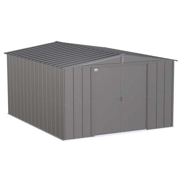 Arrow Storage Products Shed, Charcoal, Unassembled - CLG1012CC