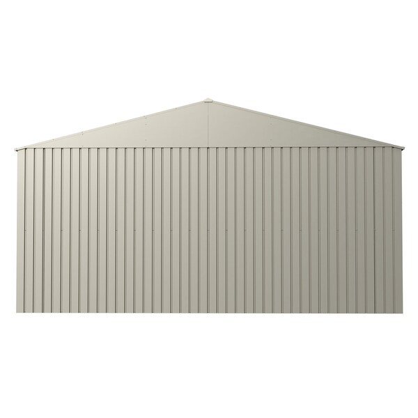 Arrow Storage Products Elite Steel Storage Shed, 14x12, Cool Grey - EG1412CG