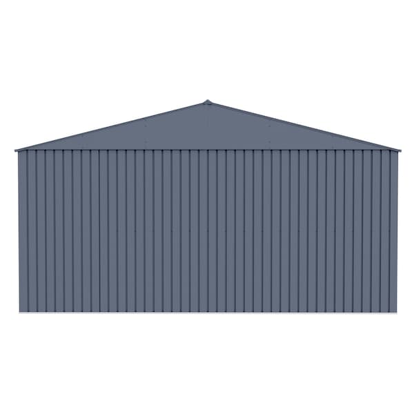 Arrow Storage Products Elite Steel Storage Shed, 14x14, Anthracite - EG1414AN