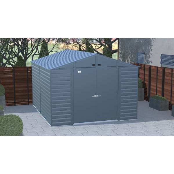 Arrow Storage Products Shed, Blue Gray, Unassembled - SCG1012BG