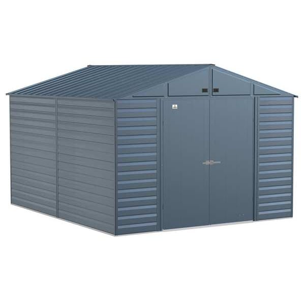 Arrow Storage Products Shed, Blue Gray, Unassembled - SCG1012BG