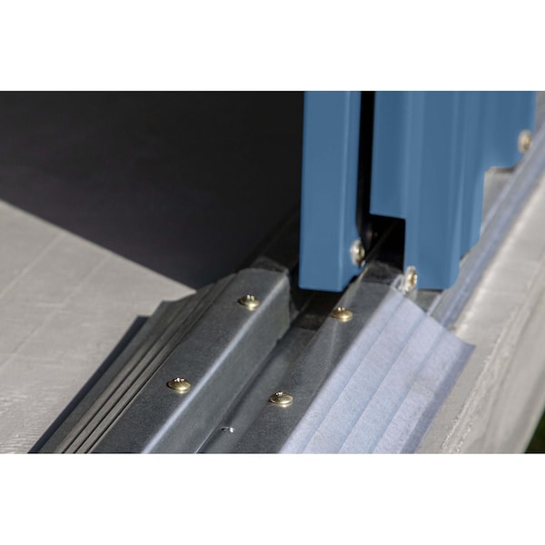 Arrow Storage Products Shed, Blue Gray, Unassembled - CLP64BG