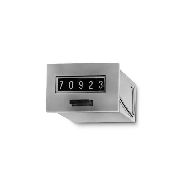 Trumeter 5D Elemech Ctr clip 14in. W/L 24VDC 10CPS Electromechanical Counter - W15212/24VDC/10CPS W/14" LDS