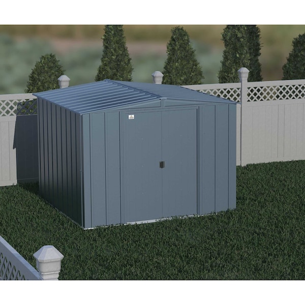 Arrow Storage Products Shed, Blue Gray, Unassembled - CLG88BG