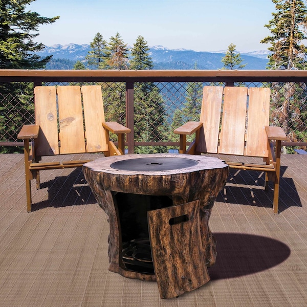 Sunbeam Pioneer Fire Pit in Thermoset Resin - 9799