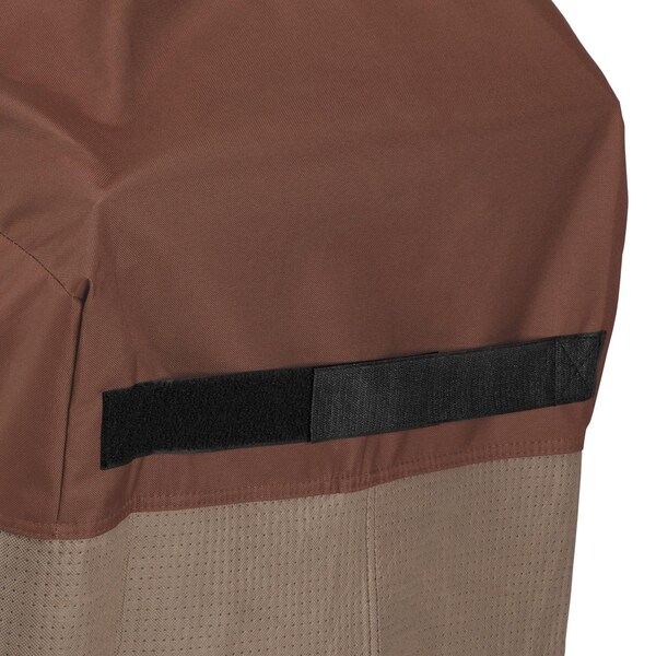 Duck Covers Ultimate Mocha Patio Round Fire Pit Cover, 36" Dia x 24"H - UFPR3620