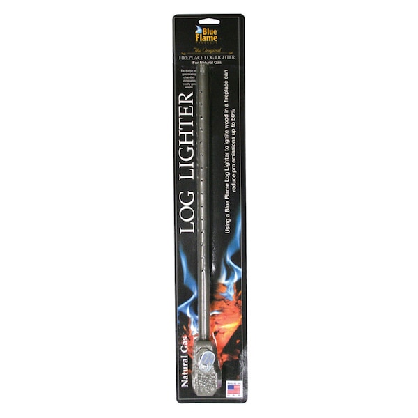 Blue Flame Blue Flame Black Steel Log Lighter - LLS.1626.NG