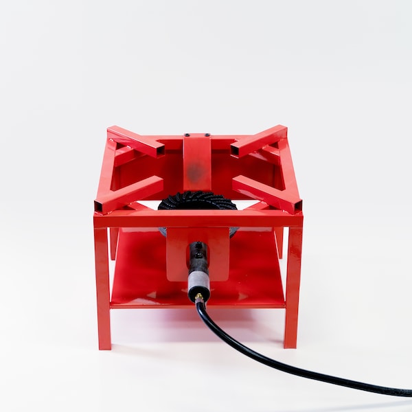 Deko Living Outdoor Propane Burner Cooker Stand with Hose and Regulator - COB10007