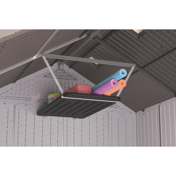 Suncast Suncast 1.5 in. H X 45 in. W X 24 in. D Metal Resin Shelf Kit - BMSALOFT1