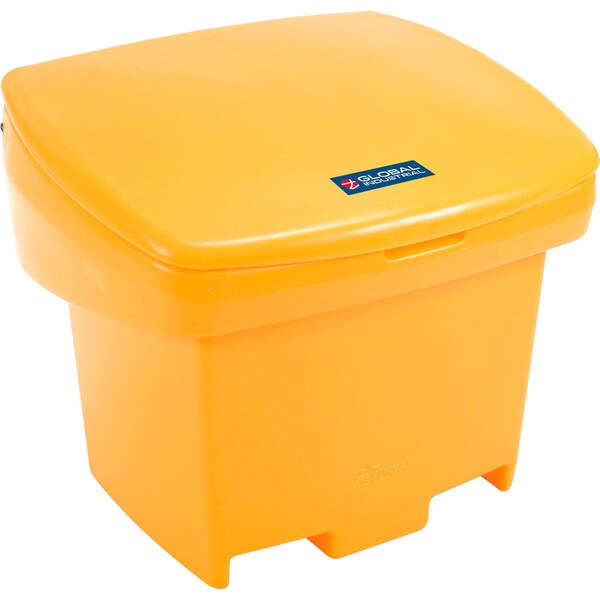 Global Industrial Outdoor Storage Container, 30Lx25Wx24H, 5.5 Cu. Ft., Yellow - 493698