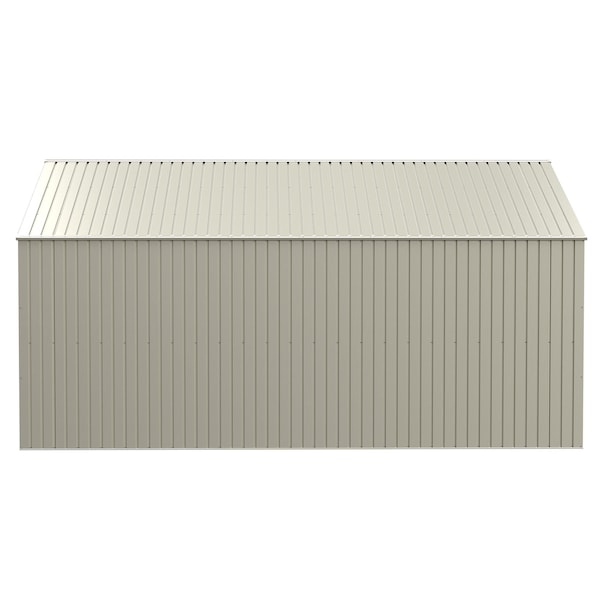 Arrow Storage Products Elite Steel Storage Shed, 12x16, Cool Grey - EG1216CG