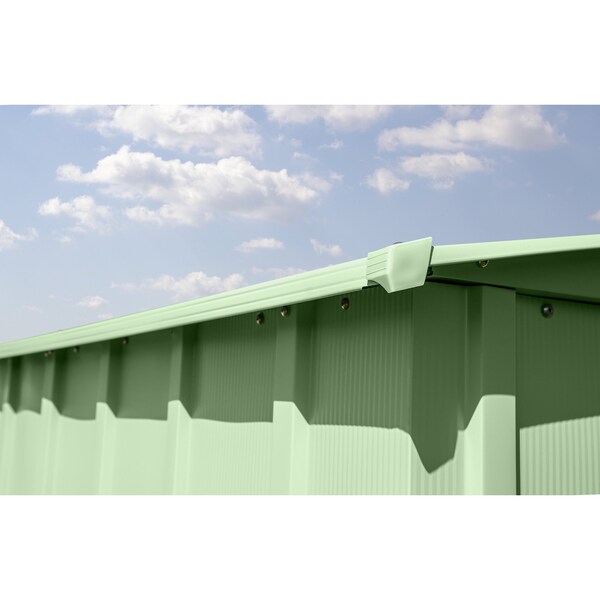 Arrow Storage Products 8x6 Classic Steel Storage Shed, Sage Green - CLG86SG