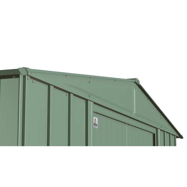 Arrow Storage Products 8x6 Classic Steel Storage Shed, Sage Green - CLG86SG