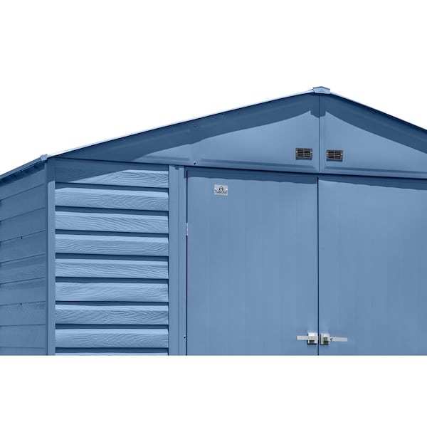 Arrow Storage Products 10x8 Select Steel Storage Shed, Blue Grey - SCG108BG