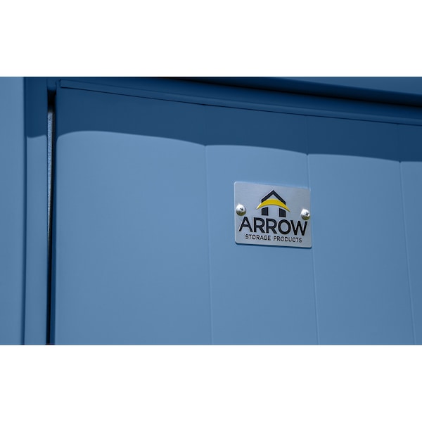 Arrow Storage Products 10x8 Select Steel Storage Shed, Blue Grey - SCG108BG