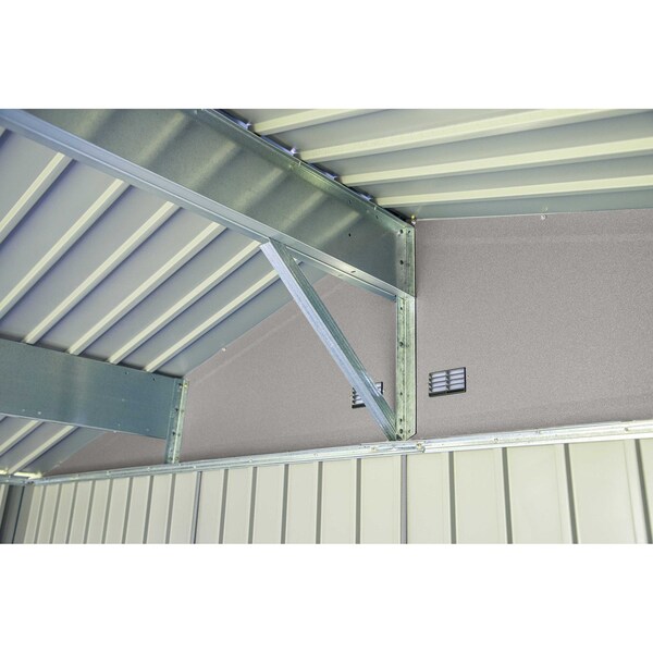 Arrow Storage Products 521 cu. ft. Steel Grey - EG108CG