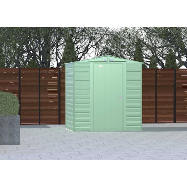 Arrow Storage Products 167 cu. ft. Steel Green - SCG65SG