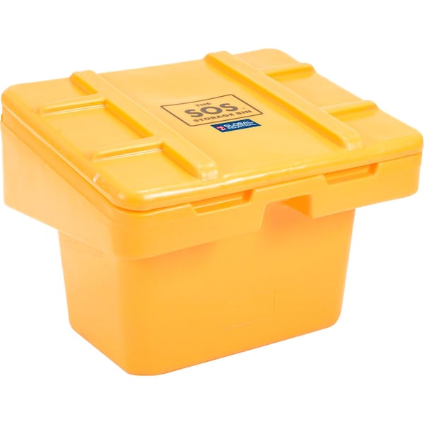 Global Industrial Lockable Outdoor Storage Container, 30inLx24inWx23inH, 5.5 Cu. Ft., Yellow - B2050653