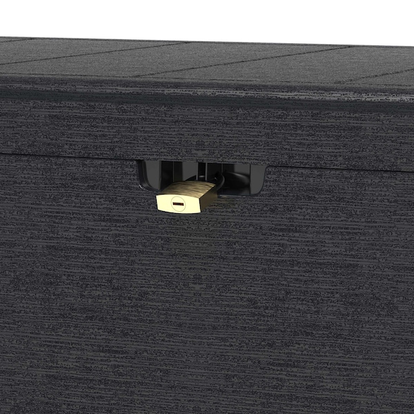 Duramax 17-3/4 in L, 46-1/4 in W, 22 in H, Gray, Resin - 86600