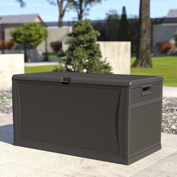 Flash Furniture 220 Polypropylene Gray - QT-KTL-4023GY-GG