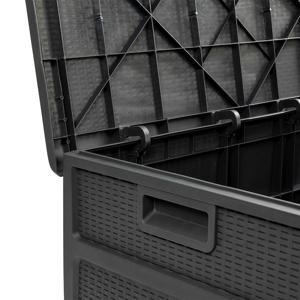 Flash Furniture 220 Polypropylene Gray - QT-KTL-4023GY-GG