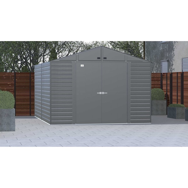 Arrow Storage Products 868 cu. ft. Steel Grey - SCG1014CC
