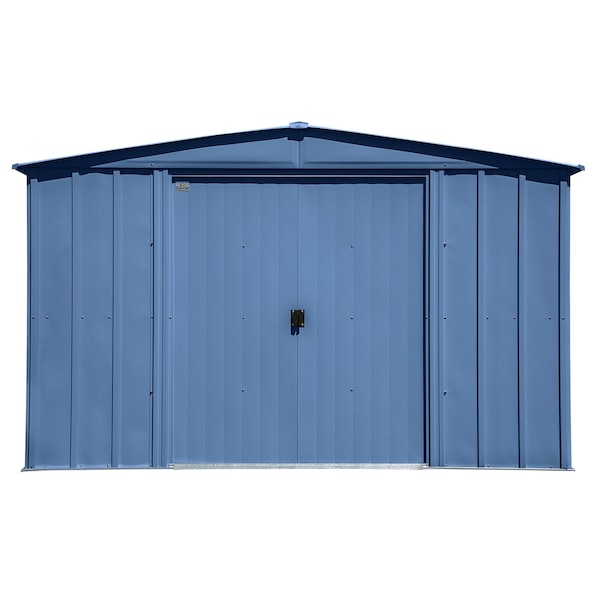Arrow Storage Products Shed, Blue Gray, Assembled - CLG1012BG