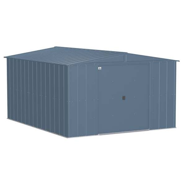 Arrow Storage Products Shed, Blue Gray, Assembled - CLG1012BG