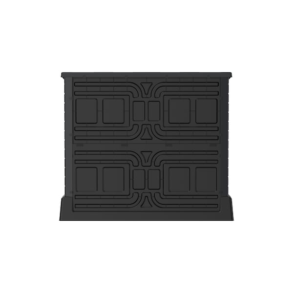 Duramax Storeaway 4 ft. 3 In. x 2 ft. 5 In. x 3 Ft 7 In. Resin Horizontal Storage Shed Gray - 86620
