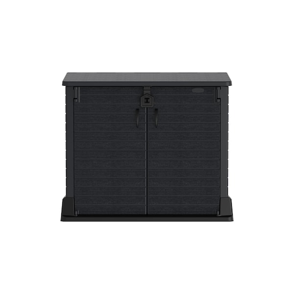Duramax Storeaway 4 ft. 3 In. x 2 ft. 5 In. x 3 Ft 7 In. Resin Horizontal Storage Shed Gray - 86620