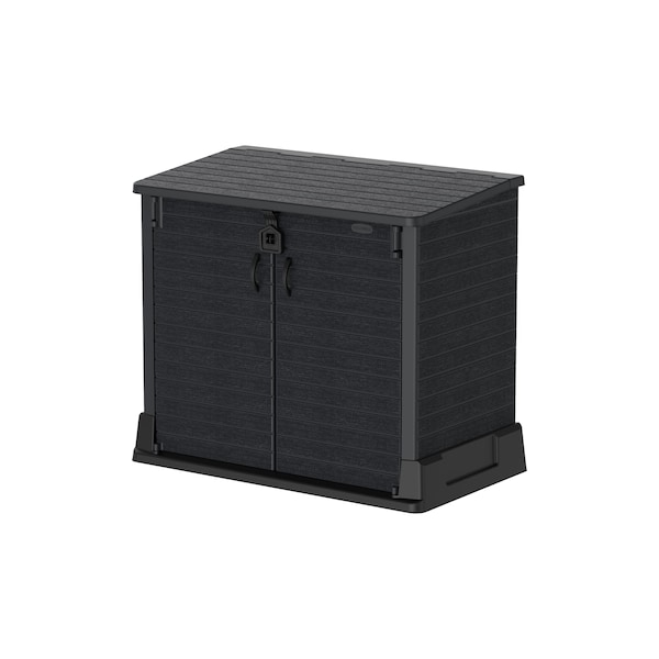 Duramax Storeaway 4 ft. 3 In. x 2 ft. 5 In. x 3 Ft 7 In. Resin Horizontal Storage Shed Gray - 86620