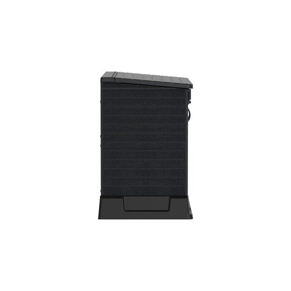 Duramax Storeaway 4 ft. 3 In. x 2 ft. 5 In. x 3 Ft 7 In. Resin Horizontal Storage Shed Gray - 86620