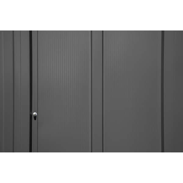 Arrow Storage Products Shed, Charcoal, Unassembled - CLP84CC