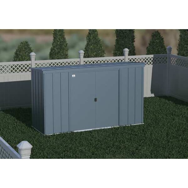 Arrow Storage Products Shed, Blue Gray, Unassembled - CLP104BG