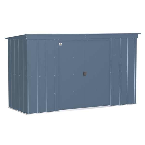 Arrow Storage Products Shed, Blue Gray, Unassembled - CLP104BG